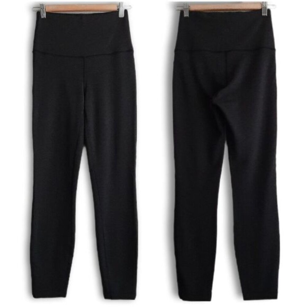 LULULEMON \ Wunder Lounge Soft Tight Hi-Rise Pant Athletic Long Legging Gray 4